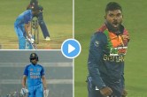 IND vs SL 3rd T20 live Shubman Gill bowled by Hasaranga