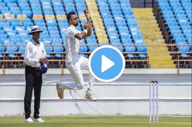 Ranji Trophy 2022 Jaydev Unadkat took six wickets with hat-trick Ranji Trophy 2022 Jaydev Unadkat took six wickets with hat-trick