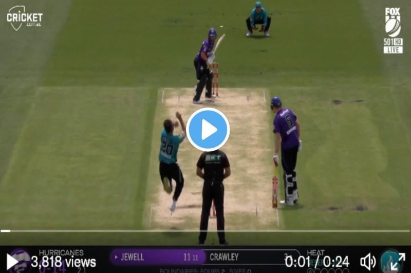 BBL 2023 Caleb Jewell hit a stormy six like Suryakumar Yadav