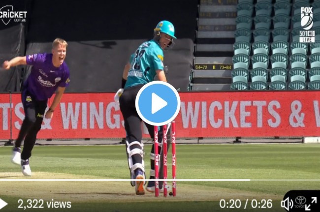 BBL 2023 Marnus Labuschagne dismissed Nathan Ellis