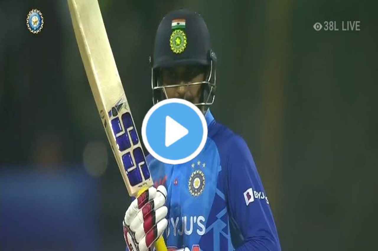 IND vs SL: Deepak Hooda ने मचाया गदर..ठोक डाले 4 तूफानी छक्के, देखें