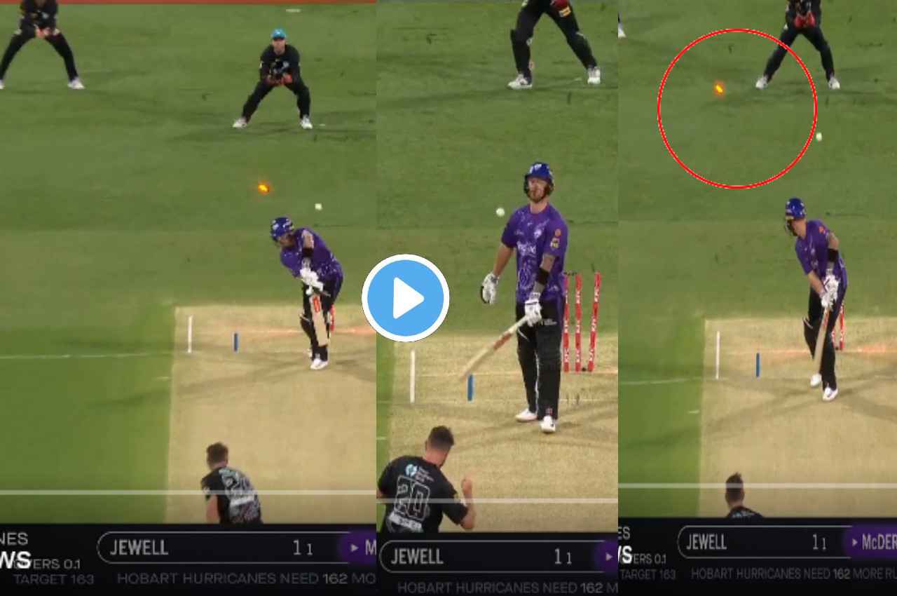 BBL 2023 Neser to Ben McDermott out Bowled by dangerous ball