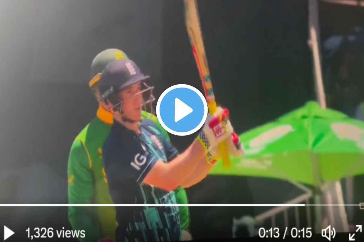 ENG vs SA Harry Brook hit a stormy six against Keshav Maharaj