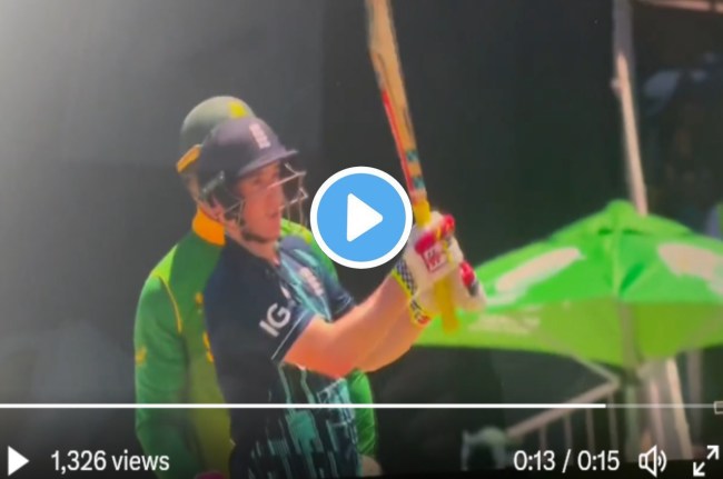 ENG vs SA Harry Brook hit a stormy six against Keshav Maharaj