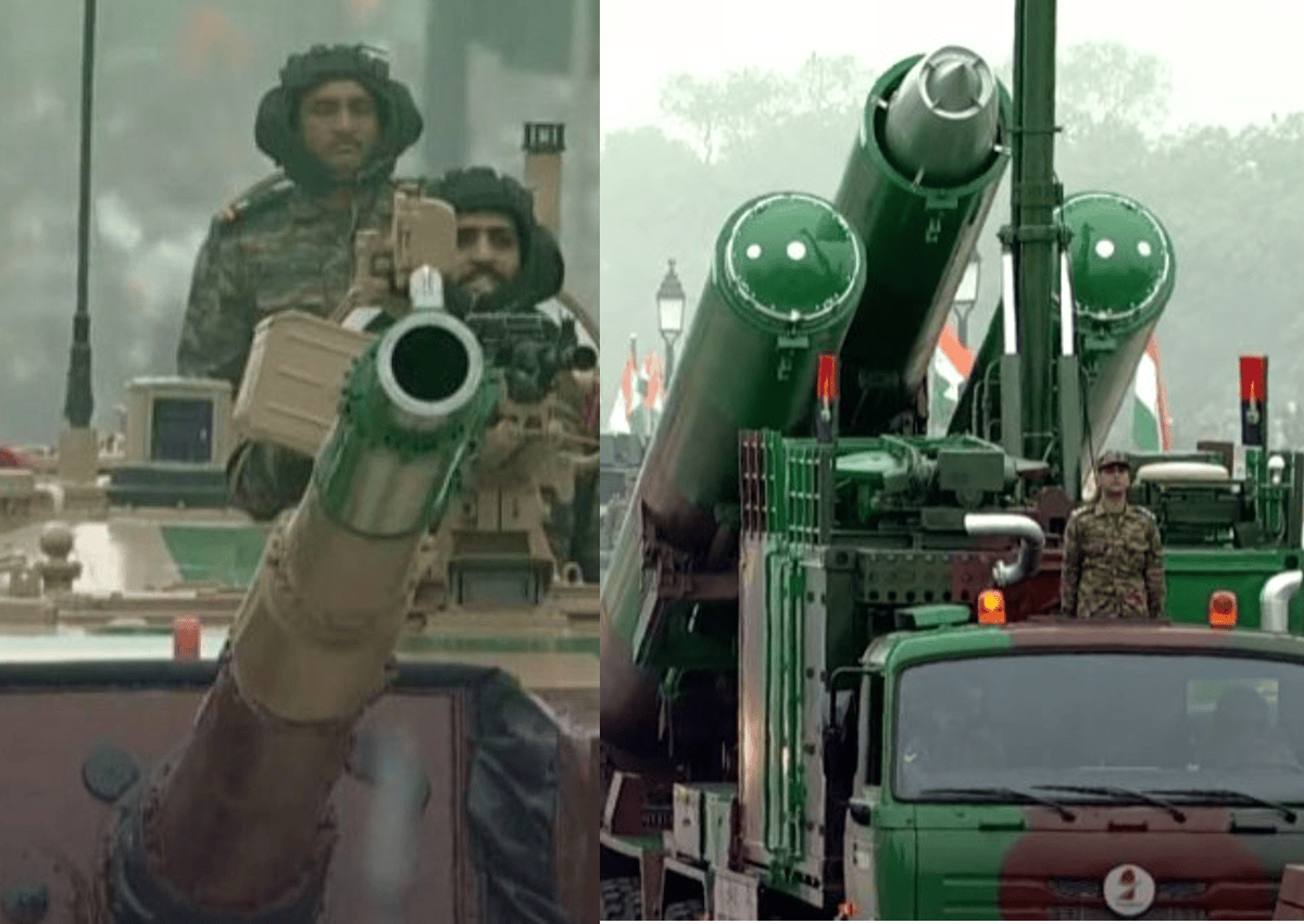 Republic Day 2023: कर्तव्यपथ पर दिखी भारतीय सेना की ताकत; अर्जुन टैंक के अलावा हेलिना और ब्रम्होस का हुआ प्रदर्शन