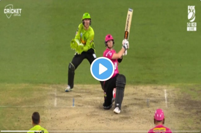 big bash league steve smith brilliant six