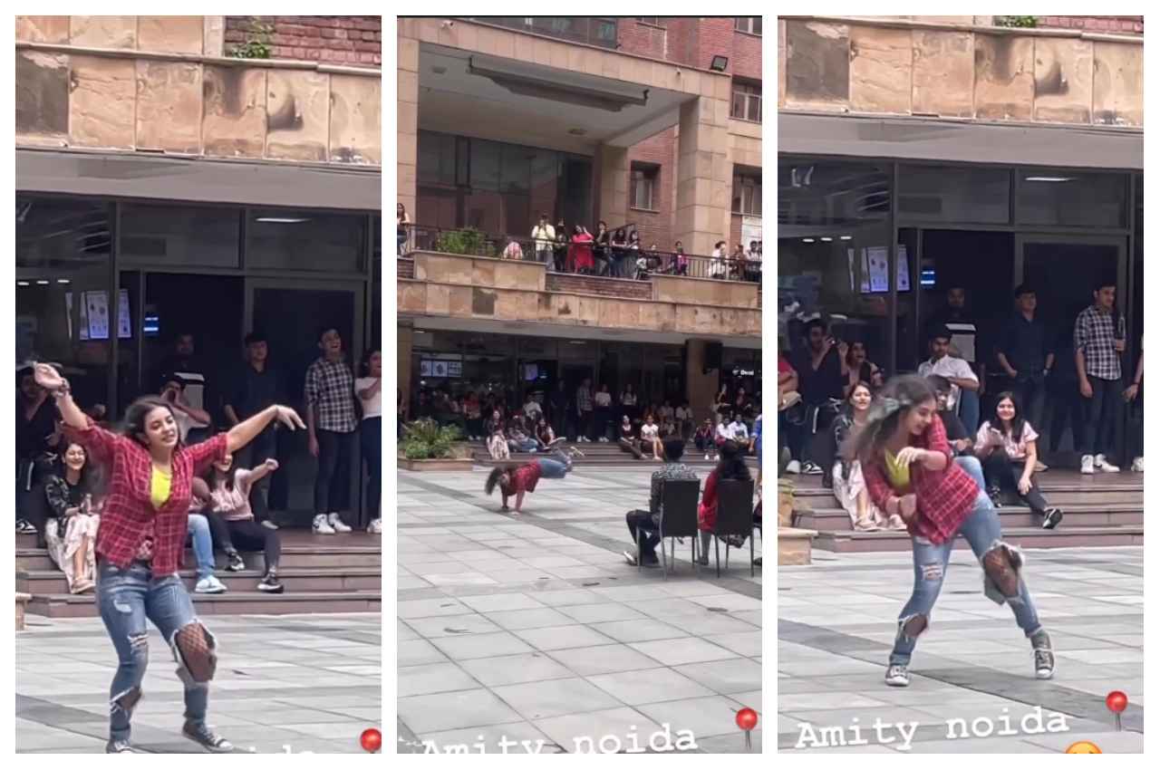 girl dance perfomance