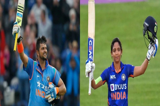 harmanpreet kaur said to suresh raina thank you brother