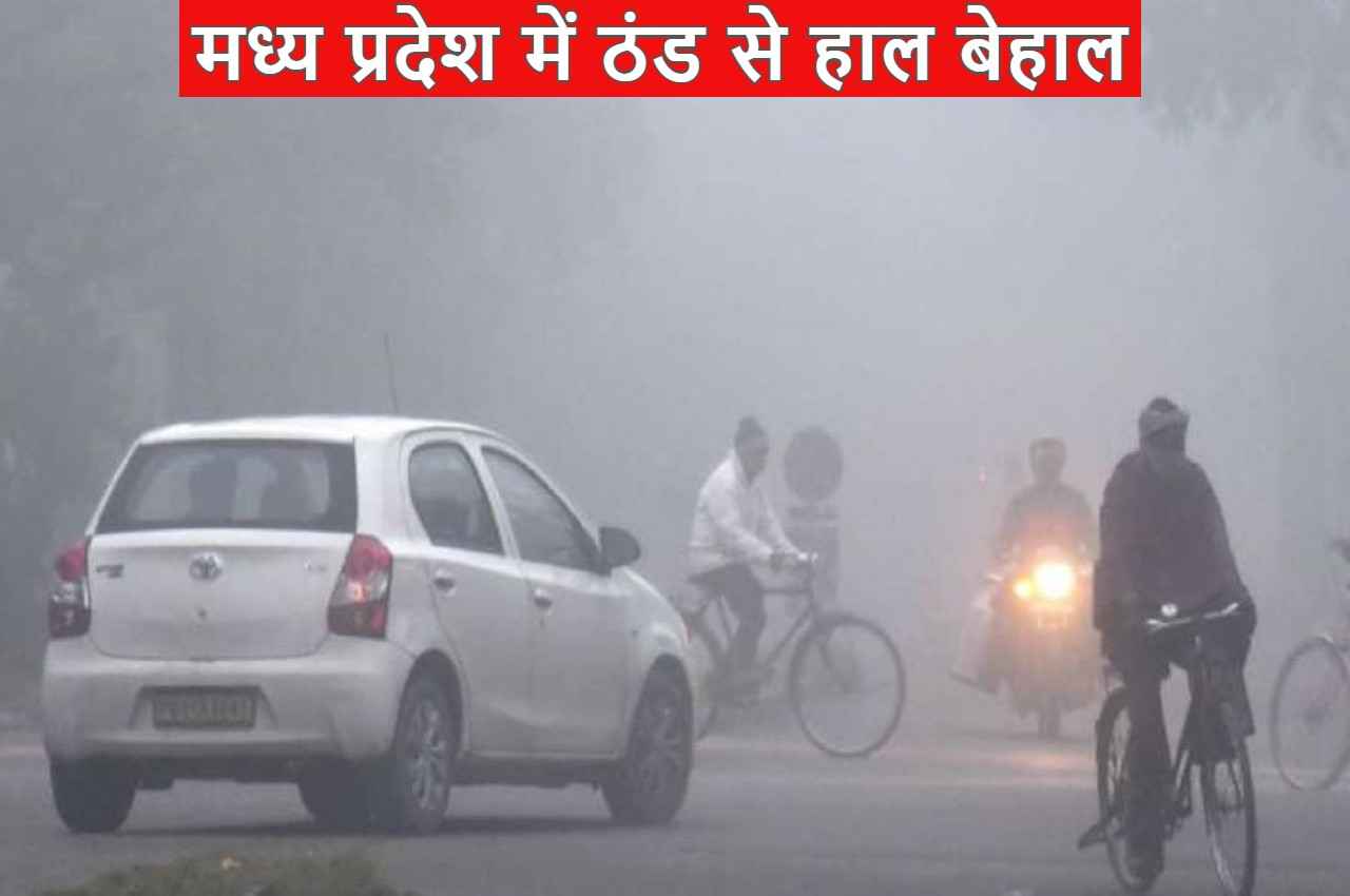 MP Weather: मध्य प्रदेश में ठंड से हाल बेहाल, इन जिलों में चलेगी शीतलहर, अलर्ट जारी