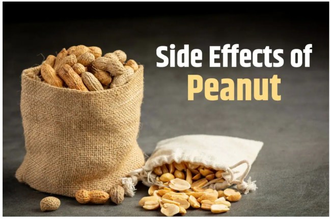peanut side effects, mungfali khane ke nuksan