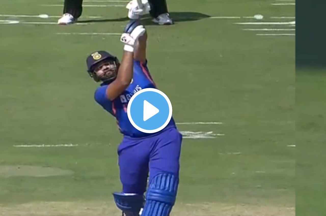 IND vs NZ: तेजी से रन बनाने के चक्कर में फिर चूके रोहित शर्मा, एक हाथ से लगाया शॉट, हो गए कैच, video