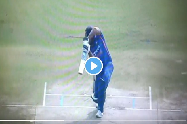 rohit sharma hits a beautiful boundary off jacob duffy