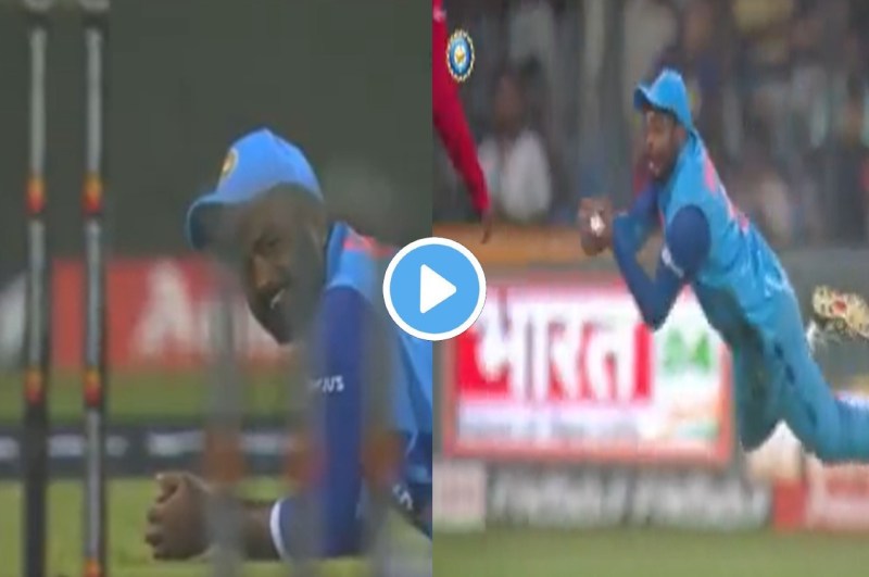 sanju samson smiles after dropping a catch