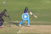 shubman gill escapes wicketkeeper tom latham finesse