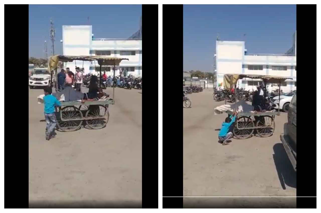 Viral Video: मध्य प्रदेश में 3 किमी पैदल पिता को लेकर ट्रामा सेंटर पहुंचा बच्चा, वीडियो वायरल