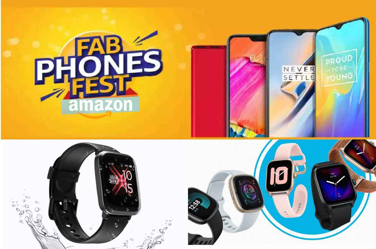 Amazon Fab Phones Fest Amazon, Fab Phones Fest, smartphone sale, smartwatch sale, amazon sale