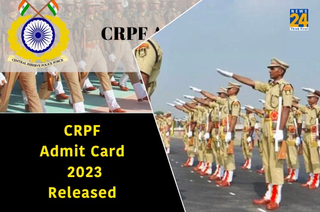 CRPF Admit Card 2023