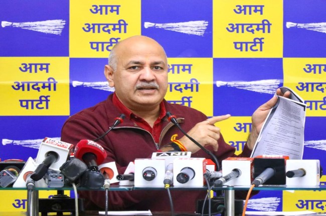 Delhi MCD elections 2022 Manish Sisodia