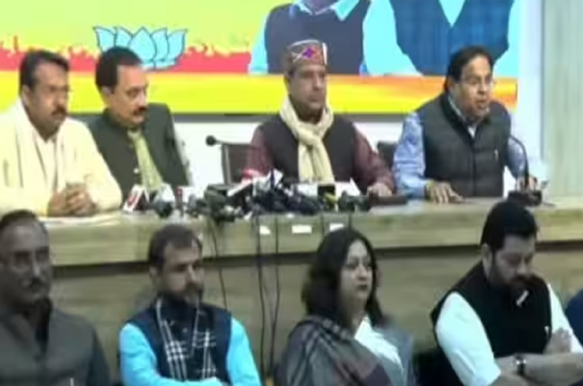 Delhi Mayor Election, BJP Press Confrence