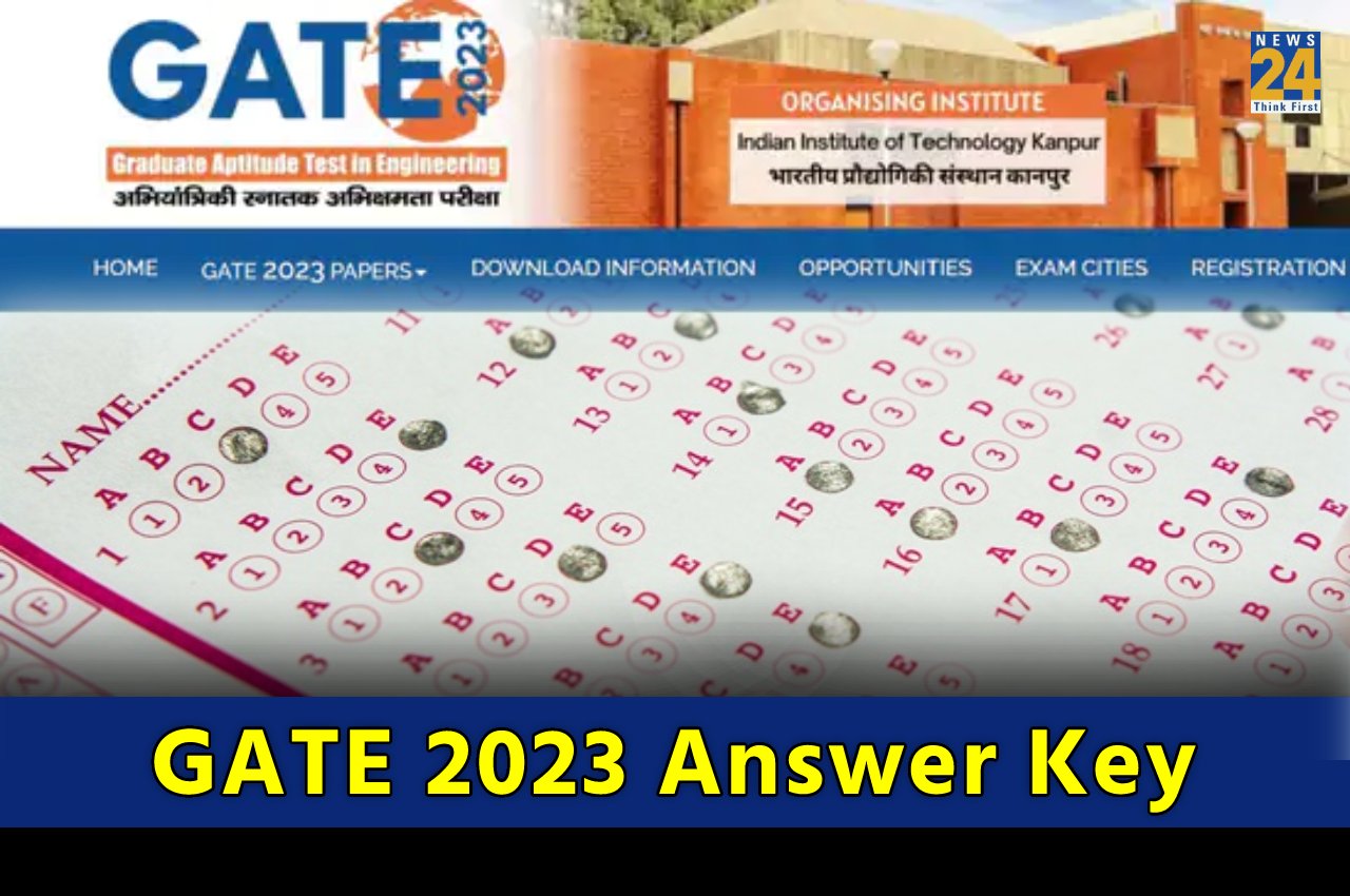 GATE 2023 Answer Key