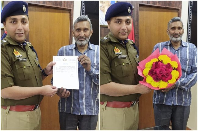 Ghaziabad News ghaziabad E-rickshaw driver found ₹ 25 lakh in bag DCP saluted in uttar pradesh hindi news