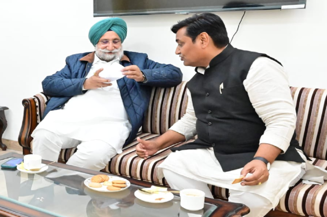 Govind Singh Dotsara and Sukhjinder Singh Randhwa