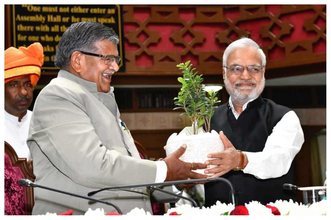 Gulab Chand Kataria: कटारिया के विदाई समारोह में बोले स्पीकर सीपी जोशी- कटारिया वैचारिक निष्ठा के कारण यहां तक पहुंचे