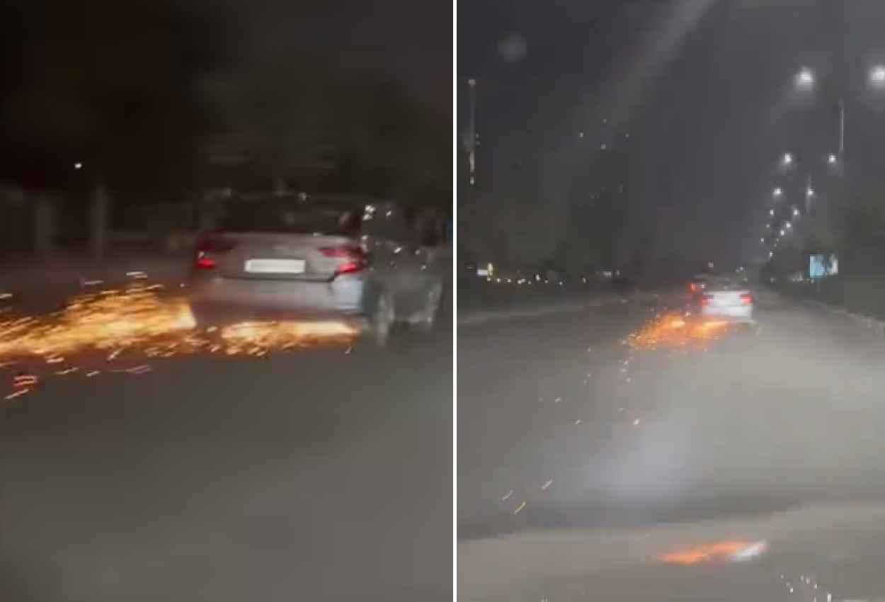 Gurugram Road Rage: तेज रफ्तार कार ने बाइक को टक्कर मारी, 4 किमी तक घसीटा; देखें दिल दहलाने वाला वीडियो