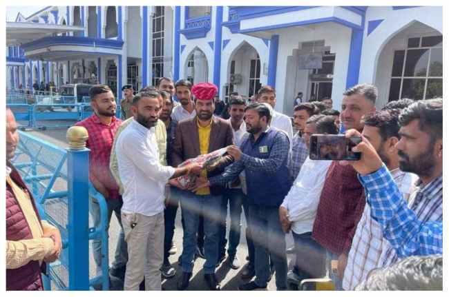 Hanuman Beniwal Reached Jodhpur