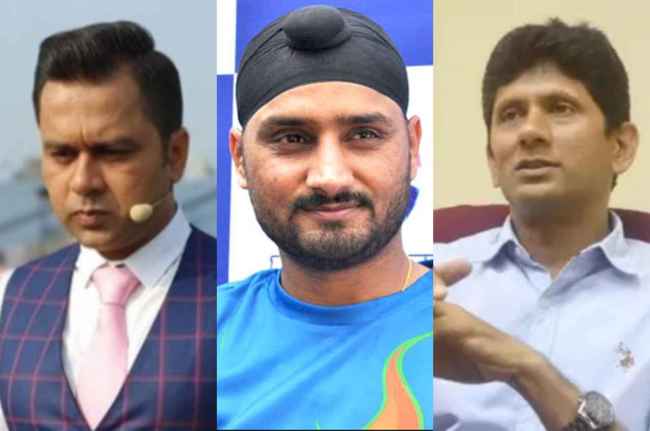 Harbhajan Singh KL Rahul Aakash Chopra Venkatesh Prasad