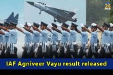 IAF Agniveer Vayu result released