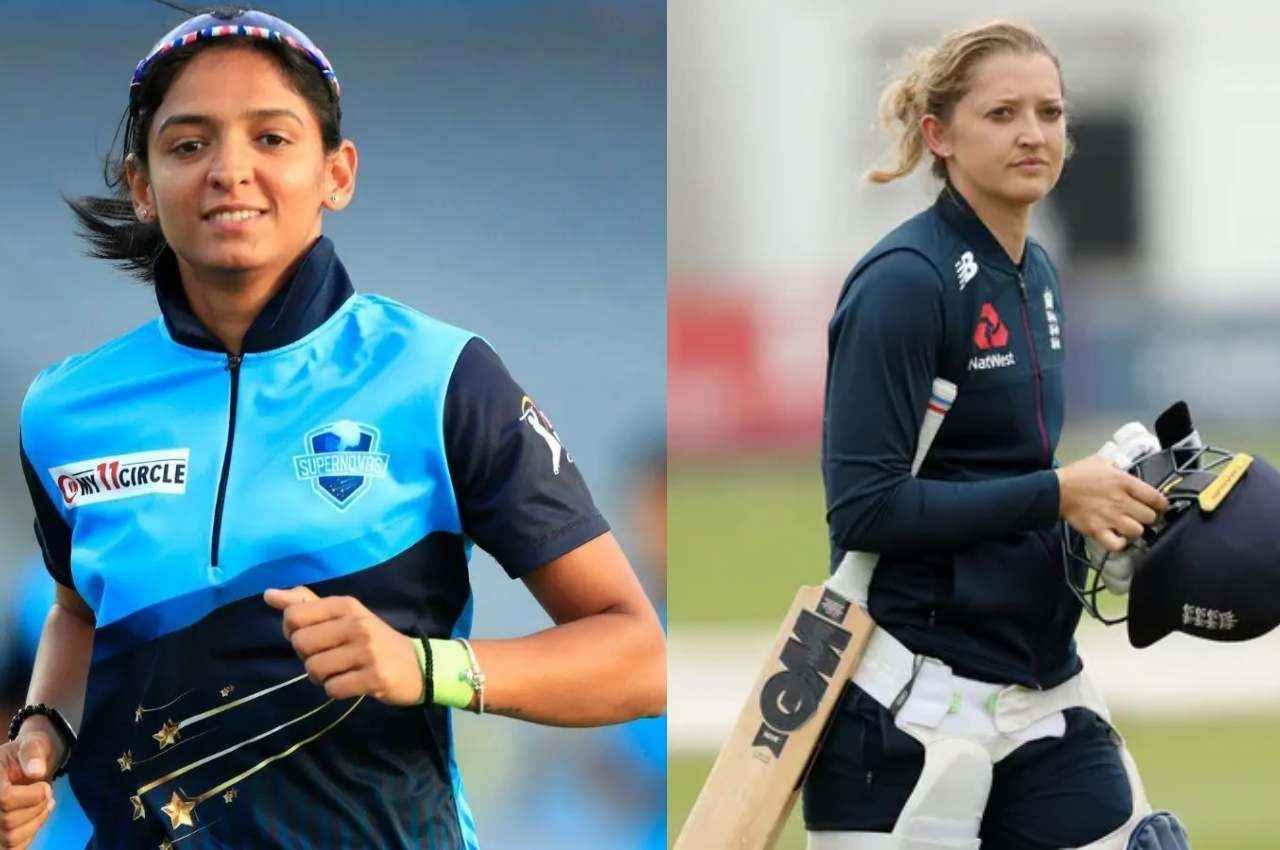 IND W vs AUS W Harmanpreet Kaur Sarah Taylor