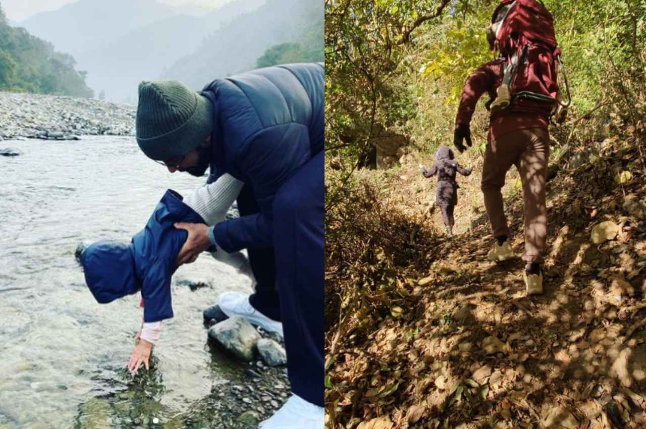 IND vs AUS: बेटी वामिका को कंधे पर बैठाकर, विराट कोहली ने अनुष्का संग पहाड़ पर की चढ़ाई, तस्वीरें वायरल