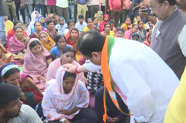 Chhattisgarh, BJP national president JP Nadda, Narayanpur, BJP district vice-president Sagar Sahu, Sagar Sahu Murder Case, JP Nadda, Naxalites In Narayanpur, Narayanpur News, Chattisgarh Hindi News