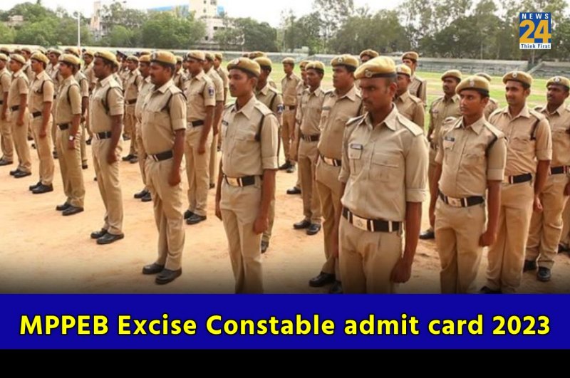 MPPEB Excise Constable admit card 2023