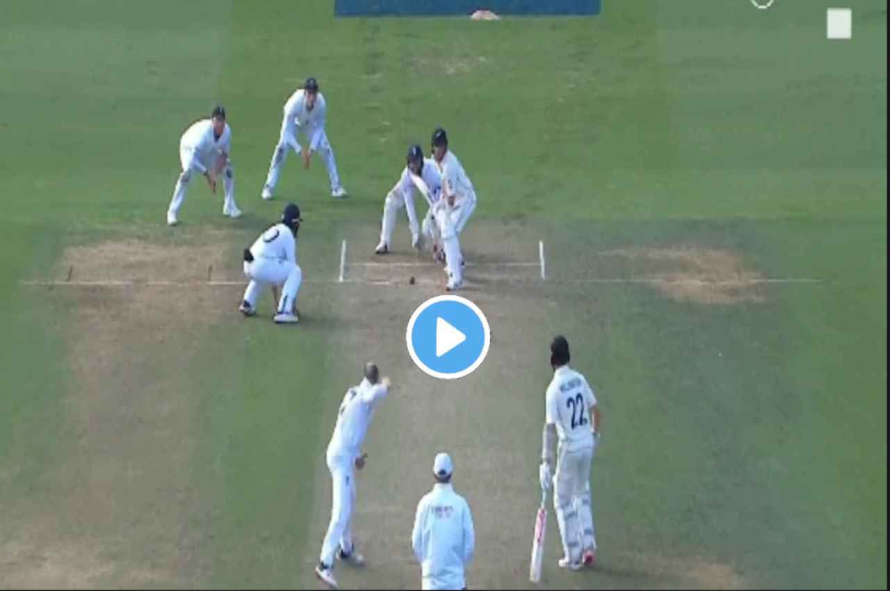 NZ vs ENG 2nd Test Jack Leach Will Young