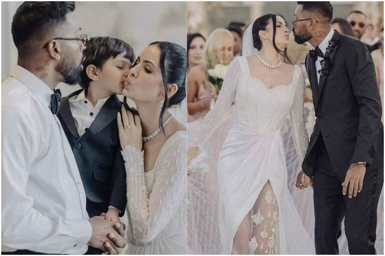 Natasa Stankovic-Hardik Pandya Wedding