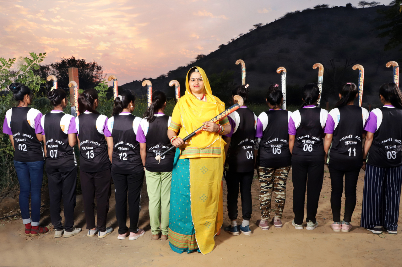 Rajasthan, Rajasthan Hockey Wali Sarpanch, Sarpanch Neeru Yadav, Girl Welfare, Girls Hockey Team, Neeru Yadav Rajasthan