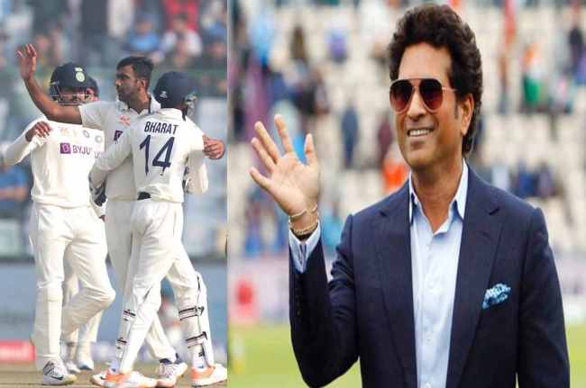 IND vs AUS 2nd Test Sachin Tendulkar happy with Team India victory