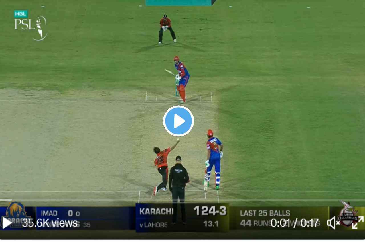 PSL 2023: मलिंगा स्टाइल में Zaman Khan ने उड़ा डाली Vince की गिल्लियां, देखें VIDEO