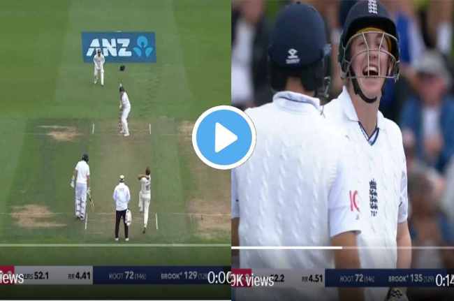 NZ vs ENG 2nd test live Harry Brook Super Six
