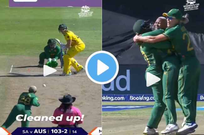 Womens T20 WC Final 2023 live Grace Harris bowled by Nonkululeko Mlaba