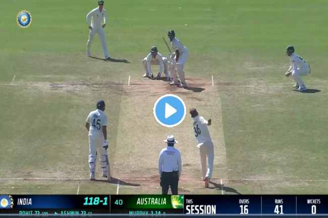 IND vs AUS live score Todd Murphy Dismissed Ashwin LBW