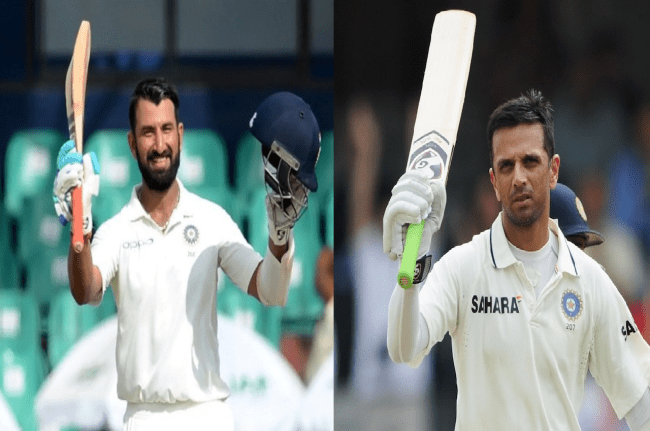 IND vs AUS Test Cheteshwar Pujara has a chance to break Rahul Dravid's record