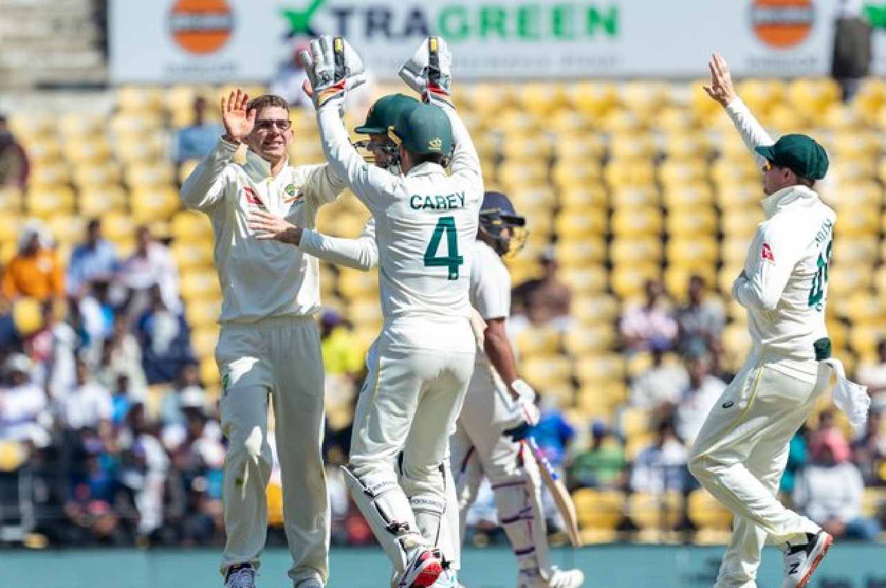 IND vs AUS 1st test live Todd Murphy created history