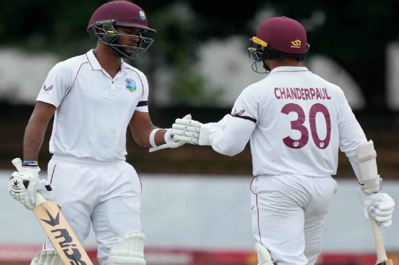 ZIM vs WI 1st test: ब्रेथवेट और तेजनारायण ने वेस्टइंडीज के लिए रचा इतिहास...तोड़ डाला 32 साल पुराना बड़ा रिकॉर्ड