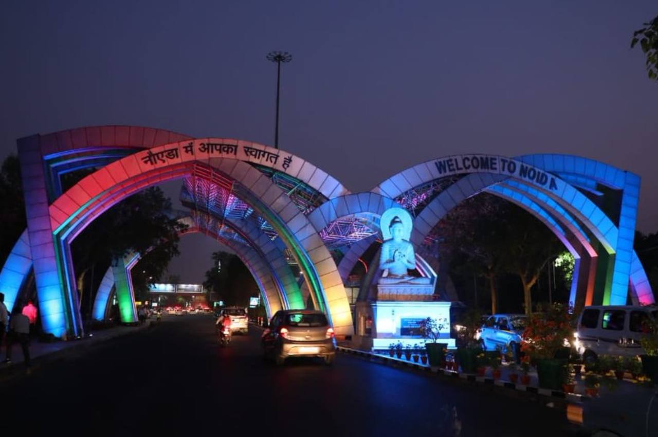 Noida Authority to construct Noida Gate at Delhi-DND border uttar pradesh hindi news