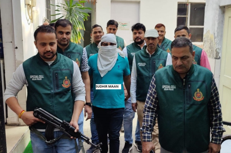 New Delhi, Delhi News, Delhi Police Special Cell, Shooter Sudhir Mann, shooter of Lawrence Bishnoi, Lawrence Bishnoi-Kala Jathedi gang, Delhi Crime News