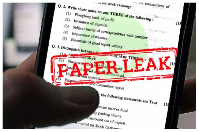 Rajasthan Competition Exam Paper Leak