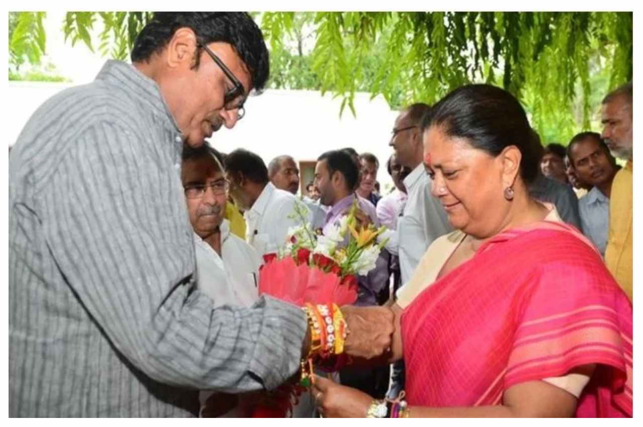 Rajasthan politics, Vasundhra Raje, Rajendra Rathore